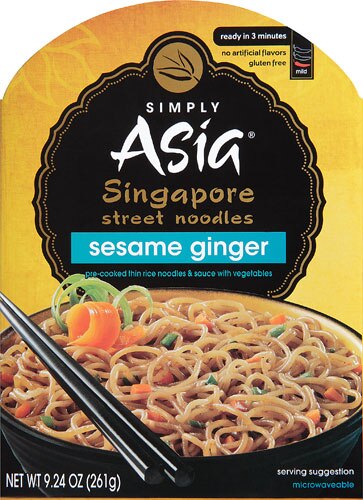 Simply Asia Singapore Street Noodles Sesame Ginger -- 9.24 oz