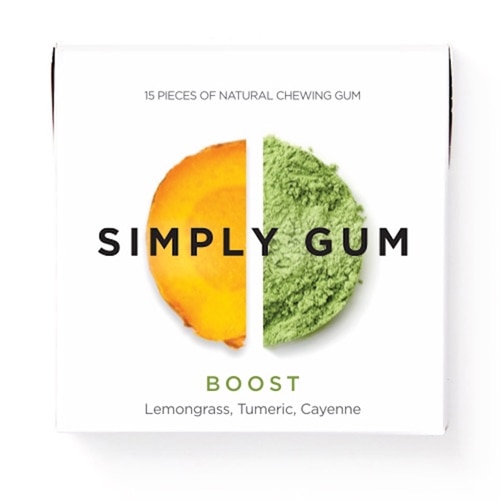 Simply Gum Natural Chewing Gum Boost -- 15 Pieces