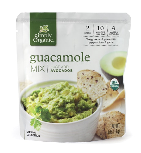 Simply Organic Guacamole Mix Original -- 4 oz