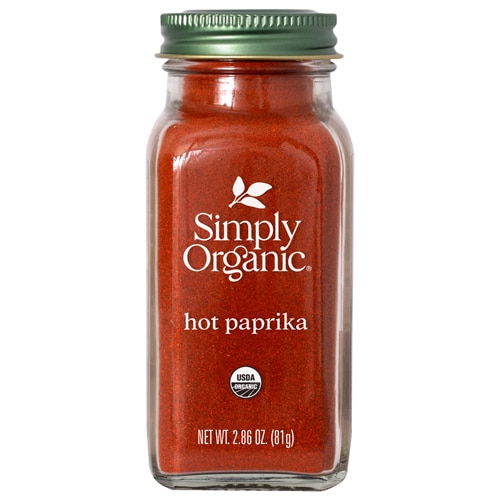 Simply Organic Hot Paprika - Certified Organic