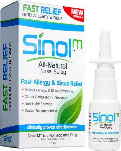 Sinol Sinol-M™ Allergy and Sinus Relief -- 15 mL