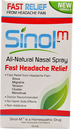Sinol SinolM™ All Natural Nasal Spray -- 15 mL