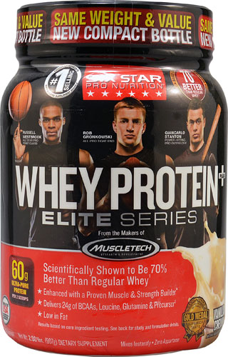Six Star Pro Nutrition® Whey Protein Plus Elite Series Vanilla Creme -- 2 lbs