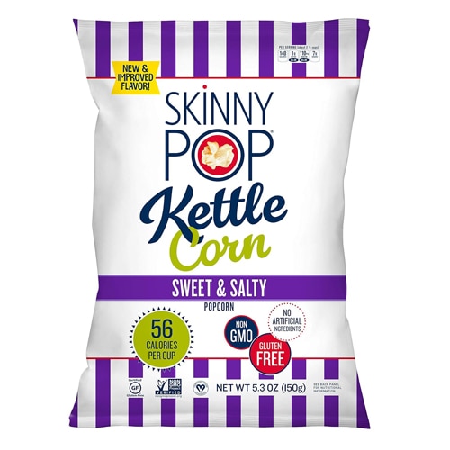 SkinnyPop Popcorn Gluten Free Naturally Sweet -- 4.4 oz
