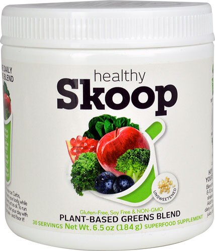 Skoop A-Game Daily Greens Blend Unsweetened -- 6.5 oz