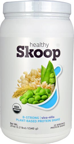 Skoop B-Strong Plant-Based Protein Shake Viva-Nilla -- 19 oz
