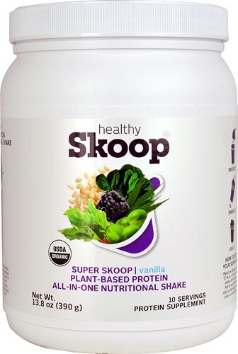 Skoop Plant-Based Breakfast Protein Vanilla -- 13.8 oz