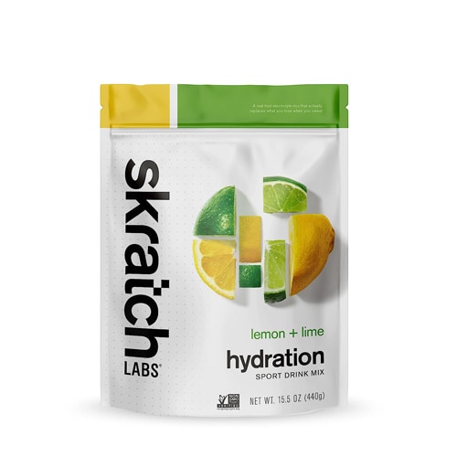 Skratch Labs Sport Hydration Drink Mix, Lemo & Lime - 15.5 oz pouch