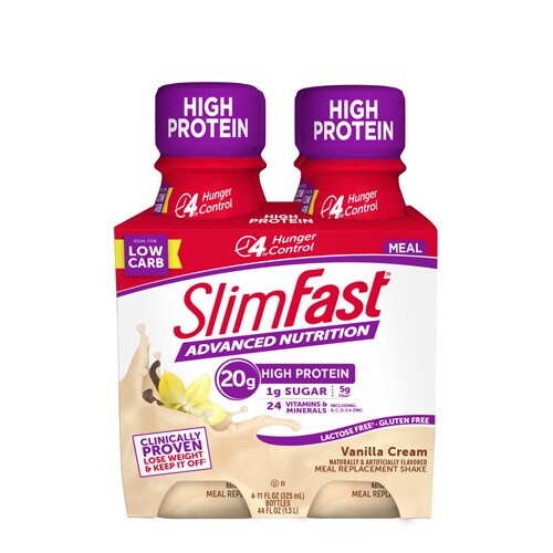 SlimFast Advanced Nutrition High Protein RTD Shake Vanilla Cream
