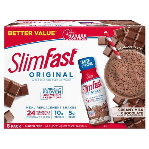 SlimFast Original RTD Meal Replacement Shake Creamy Milk Chocolate