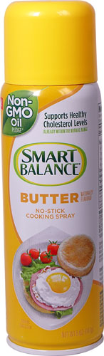 Smart Balance Non-Stick Cooking Spray Butter -- 5 oz