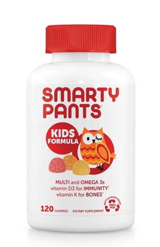 Smartypants Kids Complete Multivitamin Omega 3 Fish Oil Vitamin D3 And B12 120 Gummies