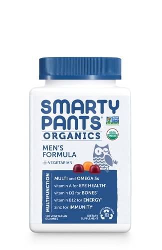 SmartyPants Organics Men's Formula -- 120 Vegetarian Gummies