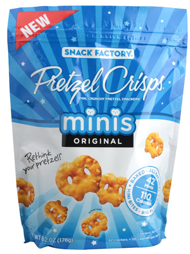 Snack Factory Pretzel Crisps® Minis Original -- 6.2 oz