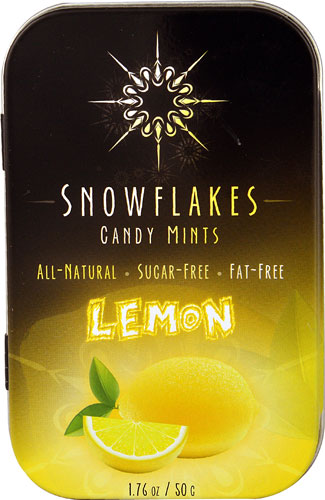 Snowflakes Candy Mints Sugar Free Lemon -- 1.76 oz