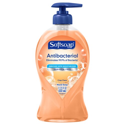 Softsoap Liquid Antibacterial Hand Soap with Moisturizers Crisp Clean