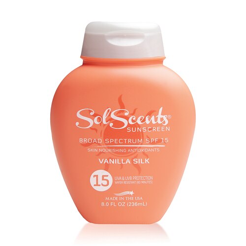 Sol Scents Sunscreen Scented Lotion SPF 15 - Vanilla Silk