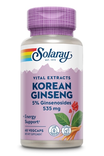 Solaray Korean Ginseng Root Extract