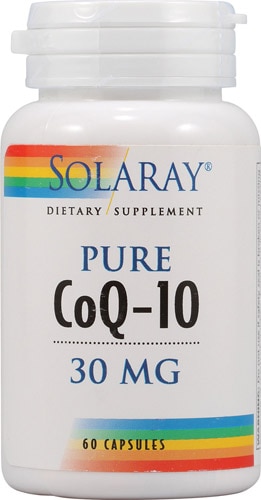 Solaray Pure CoQ-10 -- 30 mg - 60 VegCaps