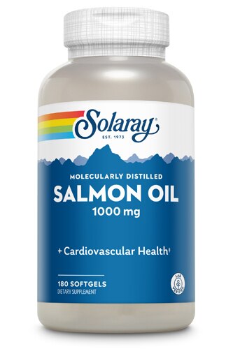 Solaray Salmon Oil -- 180 Softgels