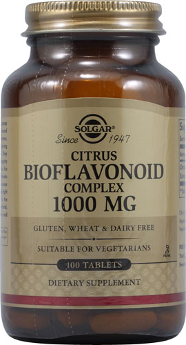 Solgar Citrus Bioflavonoid Complex -- 1000 mg - 100 Tablets