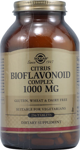 Solgar Citrus Bioflavonoid Complex -- 1000 mg - 250 Tablets
