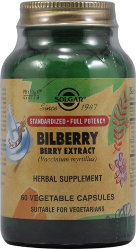 Solgar Bilberry Berry Extract