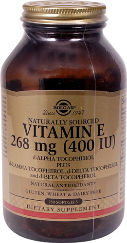 Solgar Vitamin E Complex 400 Iu 250 Softgels