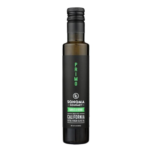 Sonoma Gourmet Organic Extra Virgin Olive Oil Garlic & Herbs -- 8.5 fl oz
