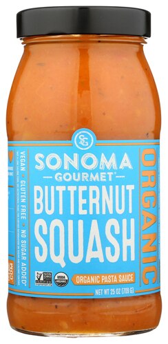 Sonoma Gourmet Organic Pasta Sauce Butternut Squash -- 25 oz