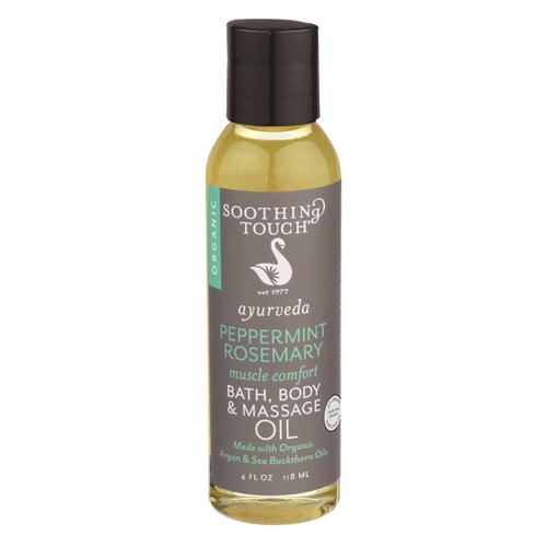 Soothing Touch Ayurveda Bath Body & Massage Oil - Peppermint Rosemary
