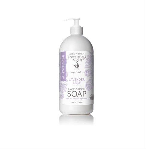 Soothing Touch Ayurveda Hand & Body Soap Lavender Lace