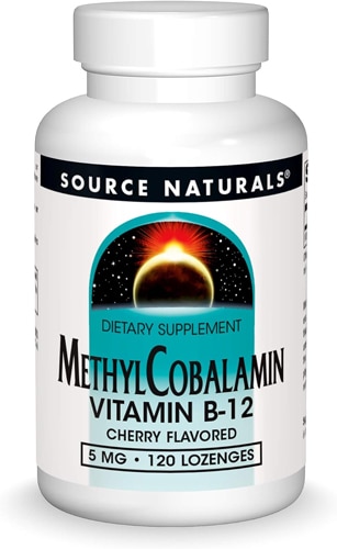 Source Naturals MethylCobalamin Vitamin B12 Cherry