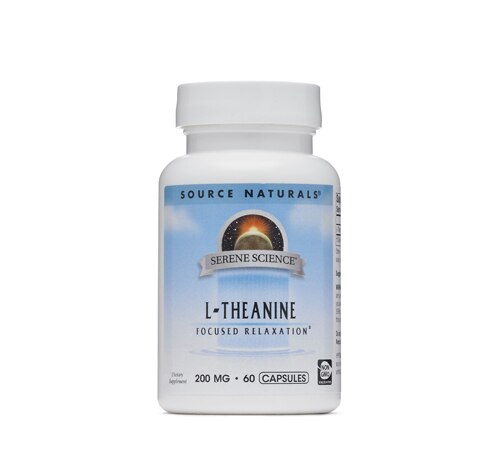 Source Naturals Serene Science™ L-Theanine -- 200 mg - 60 Capsules
