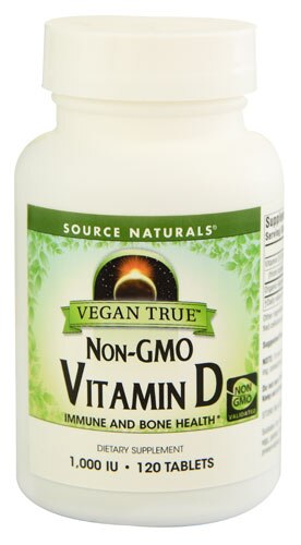 Source Naturals Vegan True™ Non-GMO Vitamin D
