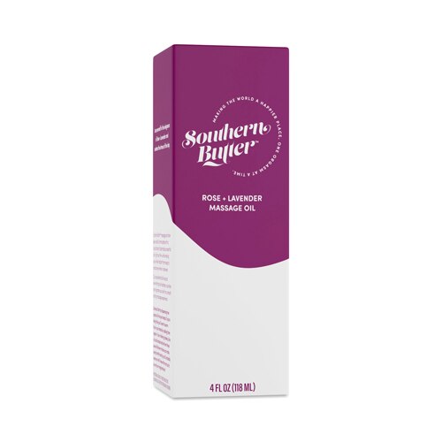 Southern Butter Massage Oil - Rose + Lavender
