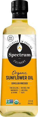 Spectrum Organic Sunflower Oil -- 32 fl oz