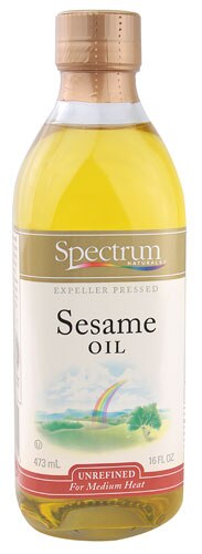 Spectrum Unrefined Sesame Oil -- 16 fl oz
