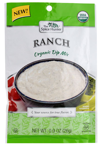 Spice Hunter Organic Dip Mix Ranch -- 0.9 oz