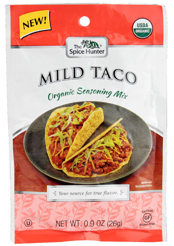 Spice Hunter Organic Seasoning Mix Mild Taco -- 0.9 oz