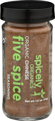 Spicely Organics Chinese Five Spice Jar -- 1.8 oz