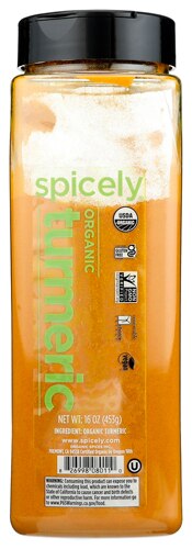 Spicely Organics Organic Turmeric Powder