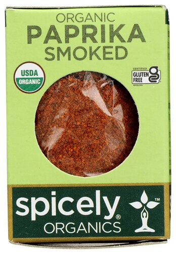 Spicely Organics Smoked Paprika Ecobox -- 0.45 oz