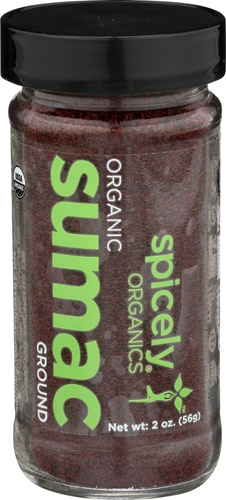 Spicely Organics Sumac Ground Jar -- 2 oz