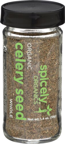 Spicely Organics Celery Seed Jar -- 1.4 oz