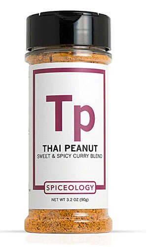 Spiceologist Tp - Thai Peanut - Spice Blend Seasoning Sweet &amp; Spicy Curry -- 3.2 oz