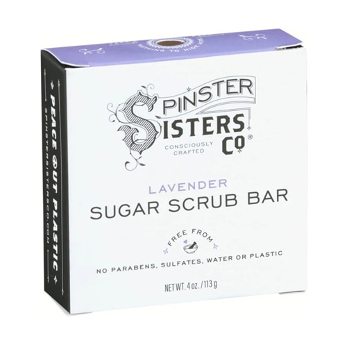 Spinster Sisters Co. Sugar Scrub Bar - Lavender