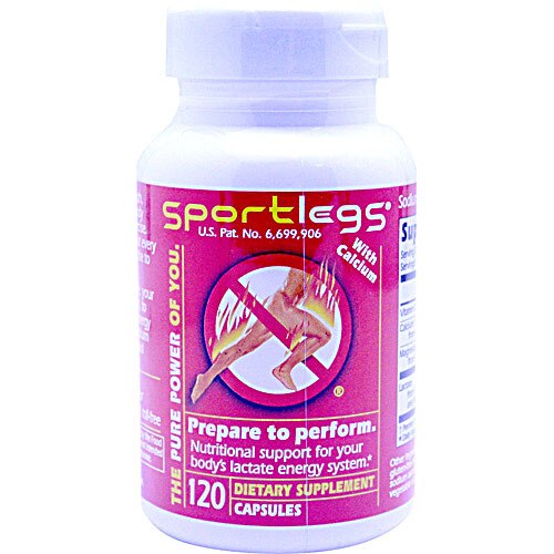SportLegs Nutrition for Lactate Energy System -- 120 Capsules
