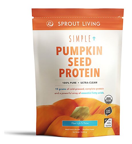 Sprout Living Organic Pumpkin Seed Protein Powder Original -- 1 lb
