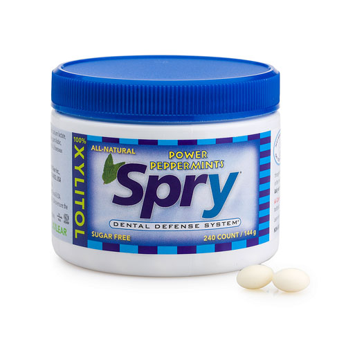 Spry Dental Defense Mints Peppermint -- 240 Pieces